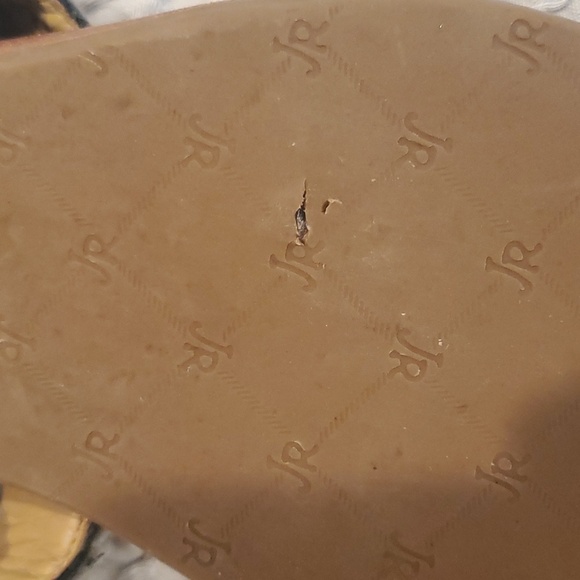 Jack Rogers Brown Casual Slide Thong Sandals Shoes Women's 9 M (#4) - Picture 8 of 9